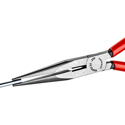 Knipex 8&quot; Long Nose Pliers with Cutter (26 11 200)