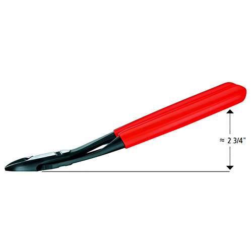 Knipex 8&quot; High Leverage Diagonal Cutters with 12&#176; Angled Head (74 21 200)