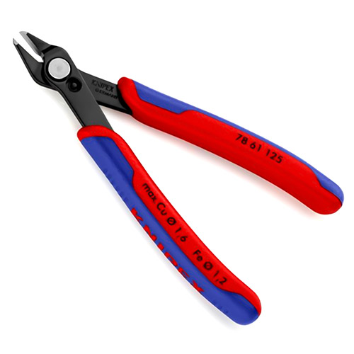 Knipex 5&quot; Electronics Super Knips - 64 HRC (78 61 125) 