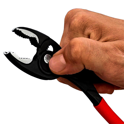 Knipex 8" TwinGrip Slip Joint Pliers (82 01 200) EngineerSupply