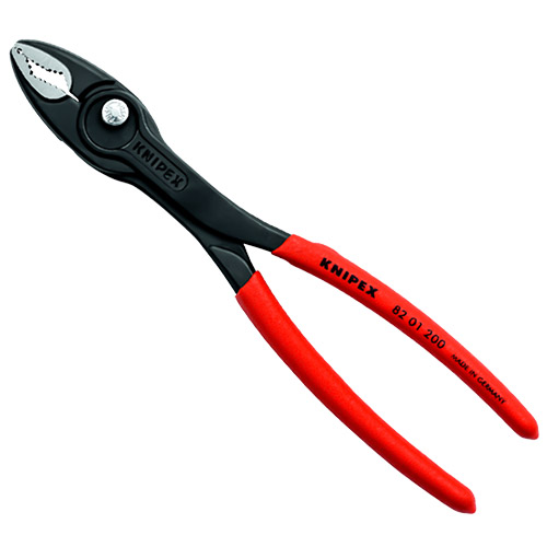 Knipex 8" TwinGrip Slip Joint Pliers (82 01 200) EngineerSupply