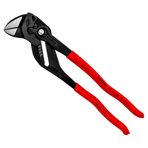  Knipex 12&quot; Pliers Wrench with Non-Slip Plastic Grip (86 01 300)