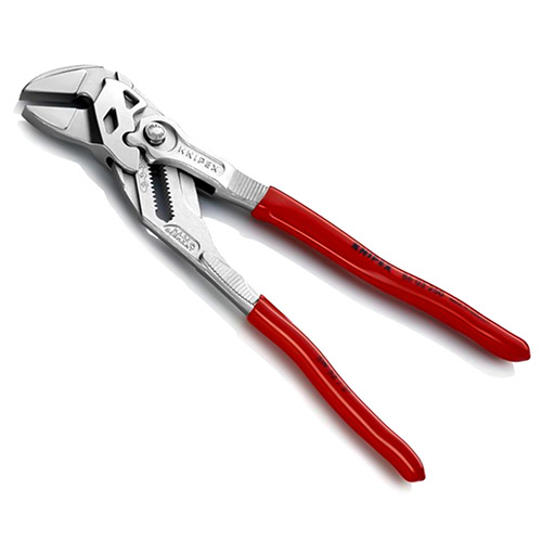  Knipex 10" Pliers Wrench with Plastic Coated Grip (86 03 250)