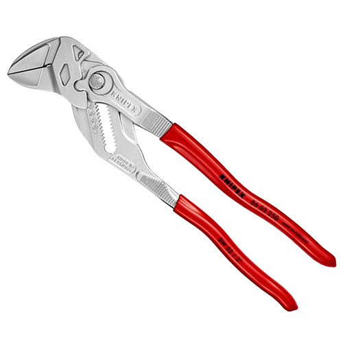 Knipex 10 in. Pliers Wrench, Black Finish