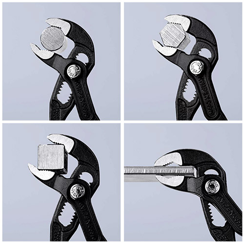 Knipex Cobra High-Tech Water Pump Pliers with Non-Slip Plastic Grip - (5 Sizes Available)