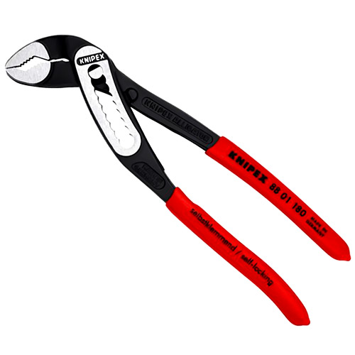 Knipex Alligator Water Pump Pliers with NonSlip Plastic Grip (3 Sizes Available) EngineerSupply