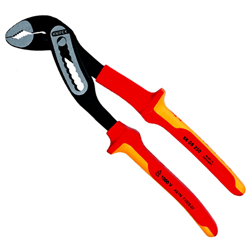 Knipex 88 08 250 US 10" Insulated Alligator Pliers 