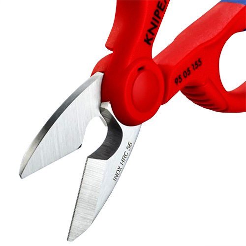 Knipex 6 1/4 Universal Electricians' Shears (95 05 155 SBA) -  EngineerSupply