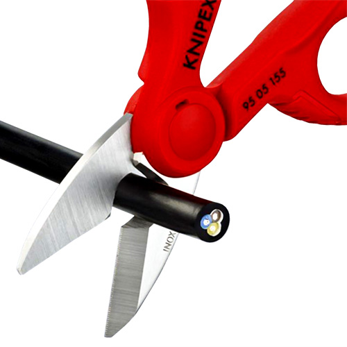 Knipex 6 1/4&quot; Universal Electricians&#39; Shears (95 05 155 SBA)