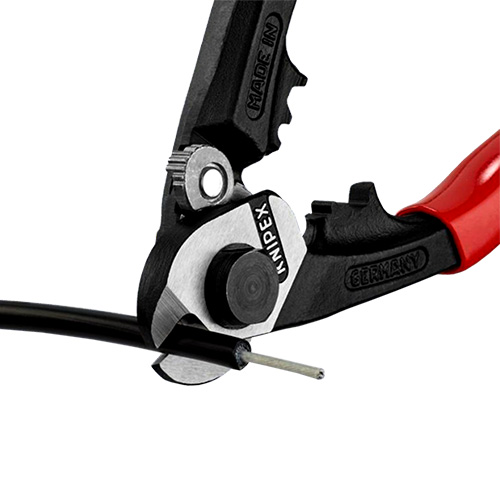 Knipex 7 1/2&quot; Wire Rope Shears (95 61 190)