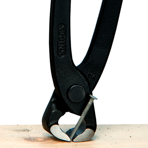 Knipex 8 3/4" Concreters' Nippers with Plastic Coated Grip (99 01 220 SBA)