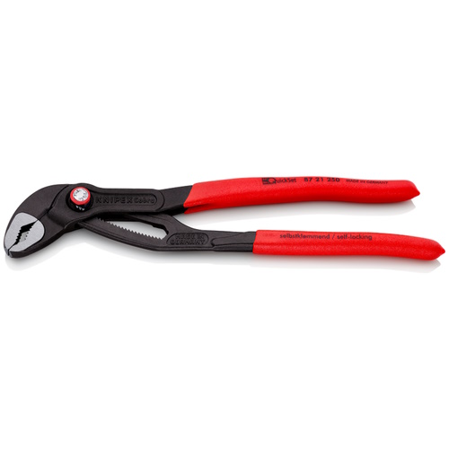 Knipex 10" Cobra® QuickSet Water Pump Pliers - 87 21 250