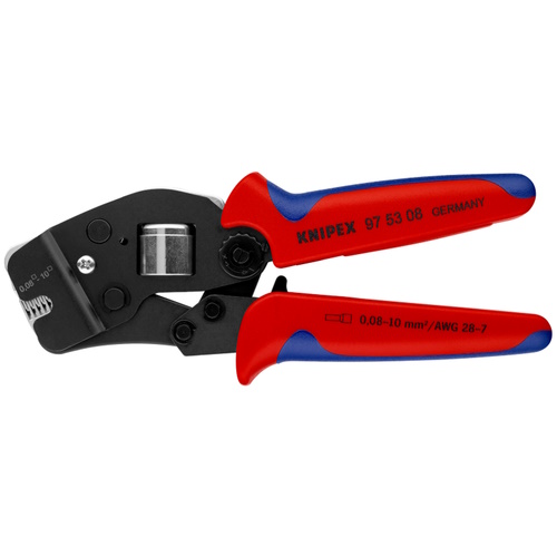 Knipex 7 1/2&quot; Self-Adjusting Crimping Pliers For Wire Ferrules - 97 53 08