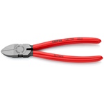 Knipex 7 1/4" Diagonal Pliers for Flush Cutting Plastics - 72 01 180 ET16284