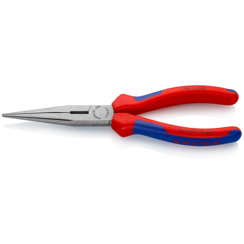 Knipex 8&quot; Long Nose Pliers with Cutter - 26 12 200