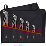 Knipex 5 Pc Cobra Set in Tool Roll - 00 19 55 S5 ET16294