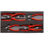 Knipex 6 Pc Snap Ring Pliers Set in Foam Tray - 00 20 01 V02 ET16295