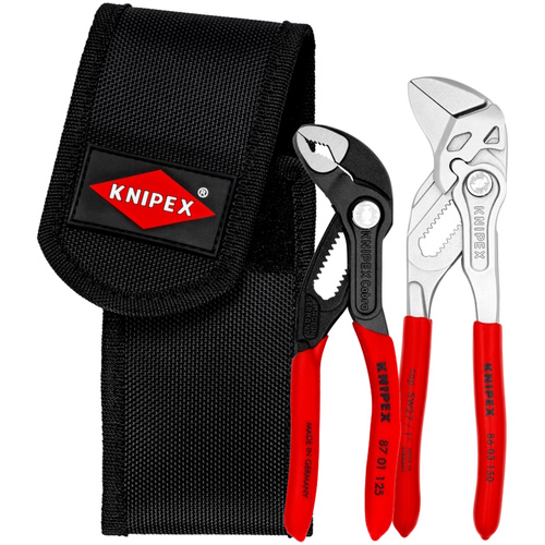 Knipex 2 Pc Mini Pliers in Belt Pouch - 00 20 72 V01