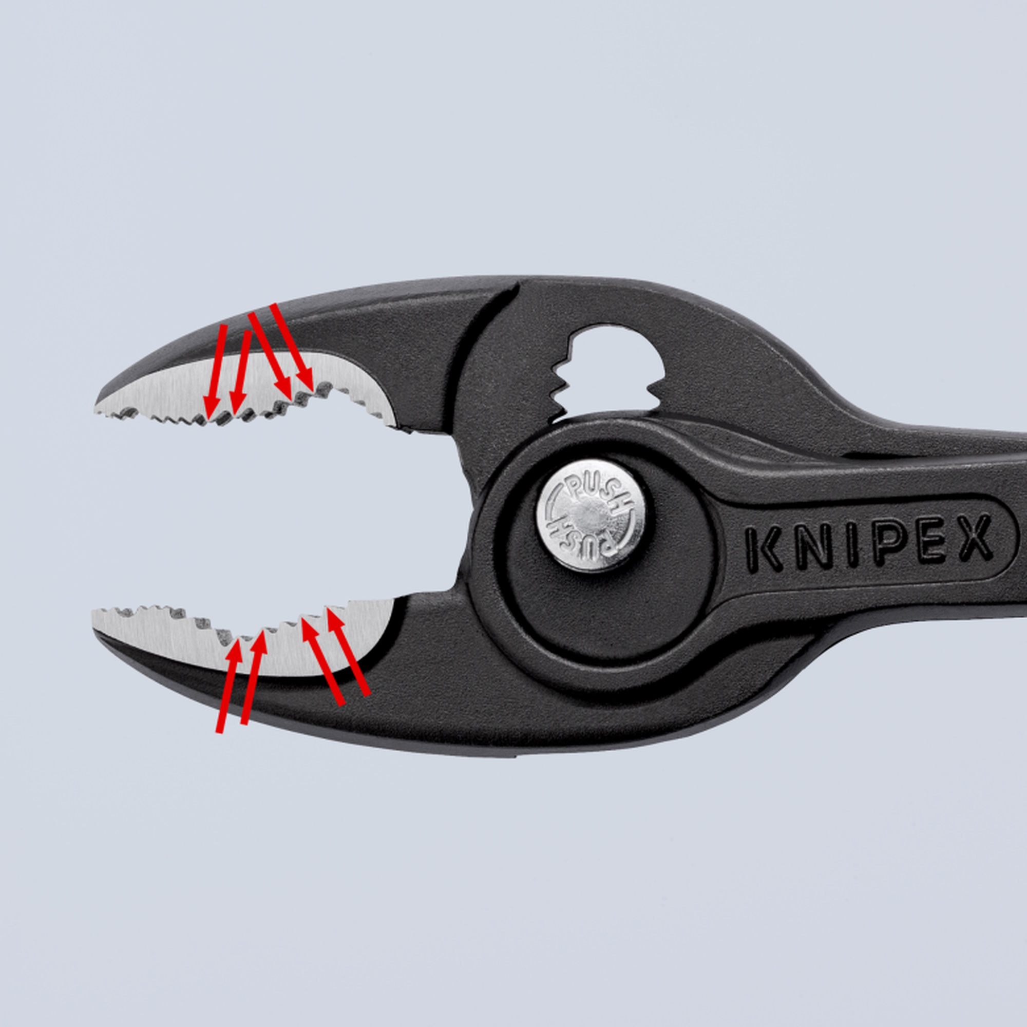 Knipex 8" TwinGrip Pliers 82 02 200 EngineerSupply
