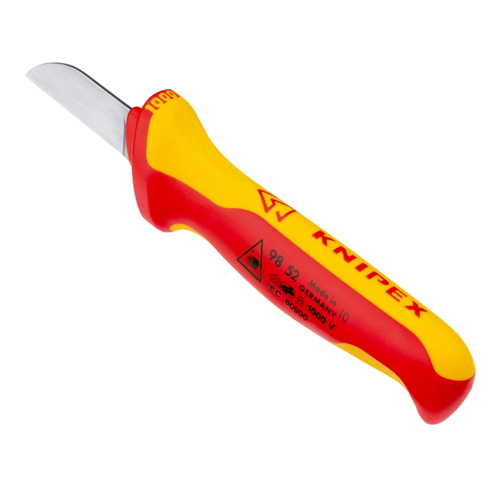 Knipex 7 1/2" Cable Knife1000V Insulated 98 52 EngineerSupply