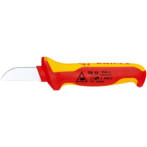 Knipex 7 1/2" Cable Knife-1000V Insulated - 98 52