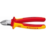 Knipex 7 1/4" Diagonal Cutters-1000V Insulated - 70 08 180 US ET16311