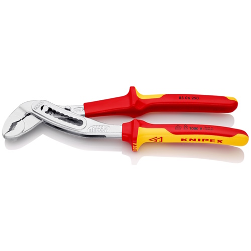 Knipex 10" Alligator® Water Pump Pliers-1000V Insulated - 88 06 250