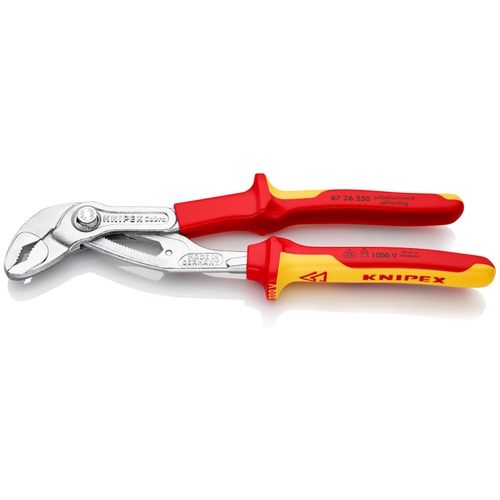 Knipex 10" Cobra® Water Pump Pliers-1000V Insulated - 87 26 250