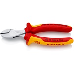 Knipex 6 1/4" X-Cut Compact Diagonal Cutters-1000V Insulated - 73 06 160 ET16323