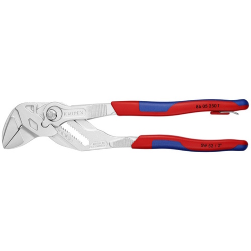 Knipex 10&quot; Pliers Wrench-Tethered Attachment - 86 05 250 T BKA