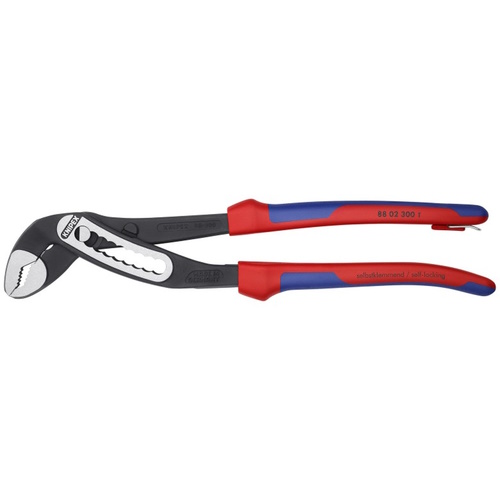 Knipex 12" Alligator® Water Pump Pliers-Tethered Attachment - 88 02 300 T BKA