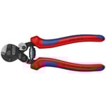 Knipex 6 1/4" Wire Rope Shears-Tire Cord Cutter - 95 62 160 TC ET16356