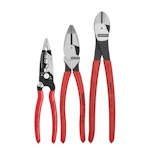 Knipex 3 pc Electrical Set - 9K 00 80 158 US ET16442