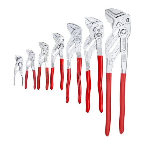 Knipex 7 pc Pliers Wrench Set - 9K 00 80 167 US