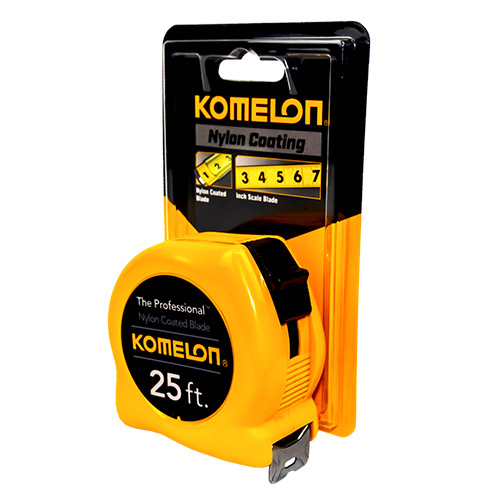 Komelon The Professional Yellow Measuring Tape - (4 Sizes Available) 