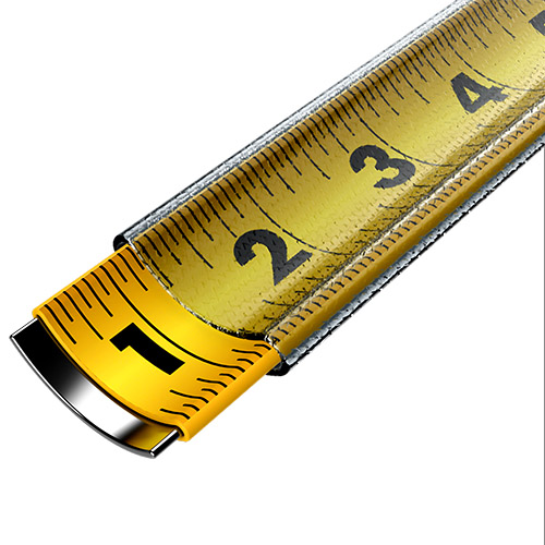 Komelon The Professional Yellow Measuring Tape - (4 Sizes Available)