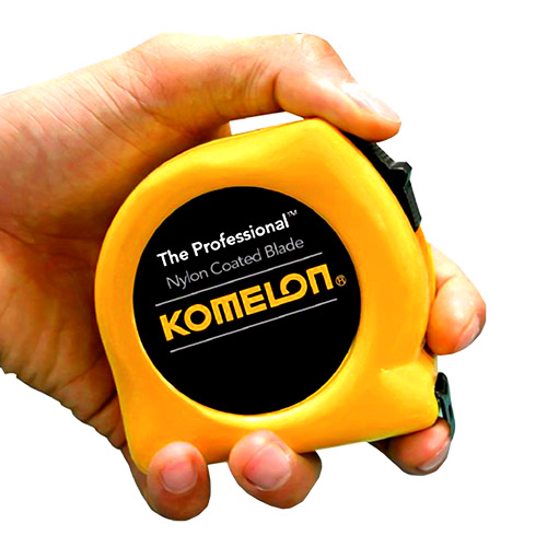 Komelon The Professional Yellow Measuring Tape - (4 Sizes Available)