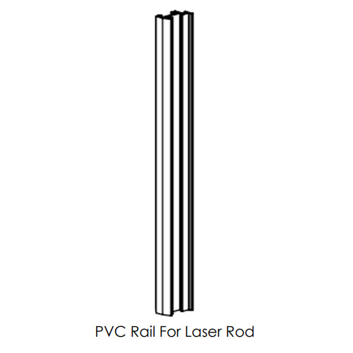 Laserline Laser Rail (Black PVC)