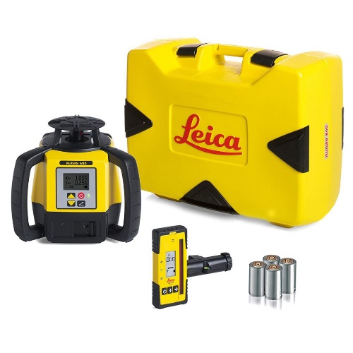 Leica Rugby 680 Series Rotary Laser Kit ES5193