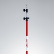 Leica GLS112 - 3.6m Telescopic Red/White Prism Pole - 667310 ES7417