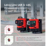 Leica Lino Precision Alignment Multi Line Lasers - (2 Colors Available) ET14219