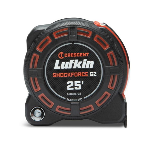 Lufkin 1-1/4&quot; x 25&#39; Shockforce™ G2 Magnetic Tape Measure - LM1225-02