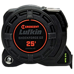 Lufkin 1-1/4" x 25' Shockforce Nite Eye G2 Auto-Lock Tape Measure - L1225BAL-02