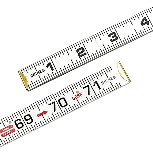 Lufkin 5/8&quot; x 6&#39; Red End Folding Wood Rule - (2 Options Available)