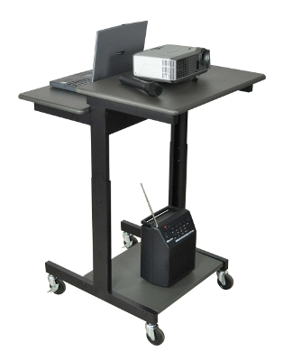 Luxor Mobile Adj Height Presentations Workstation PS3945 ES4576