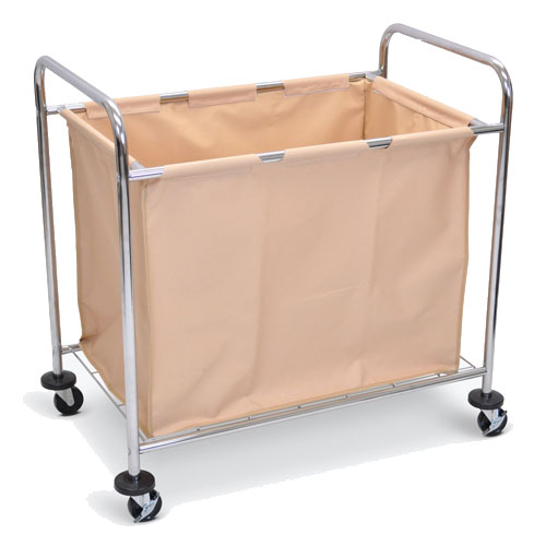 Luxor Laundry Cart - Steel Frame and Canvas Bag - HL14