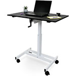 Luxor 40" Single-Column Crank Stand Up Desk - STANDUP-SC40-WB ES7487