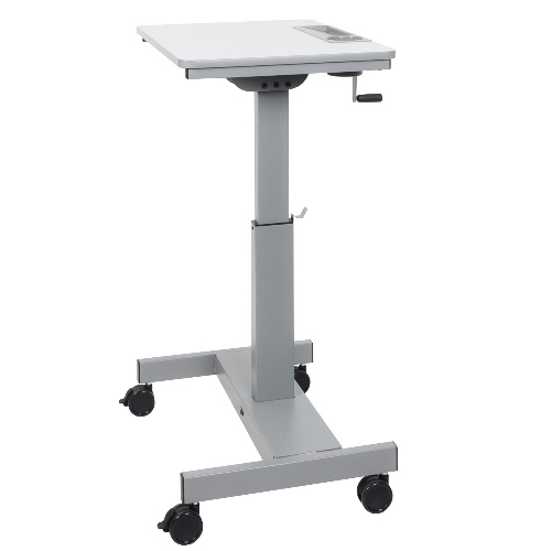 Luxor STUDENT-C - Sit-to-Stand Student Desk with Crank Handle 