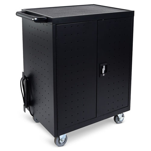 Luxor 32 Laptop/Chromebook Charging Cart with Timer LLTP32B