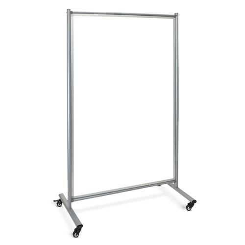  Luxor Mobile Magnetic Whiteboard Room Divider - MD4072W 